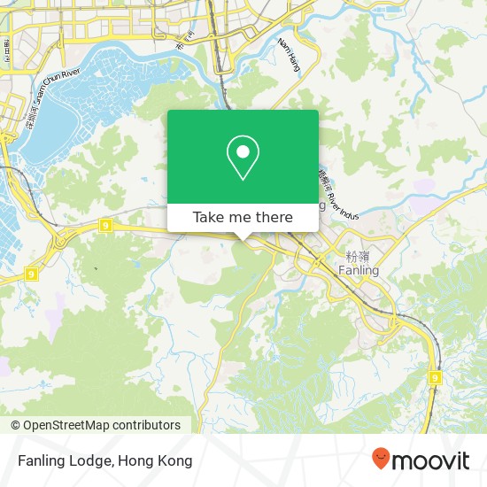 Fanling Lodge map