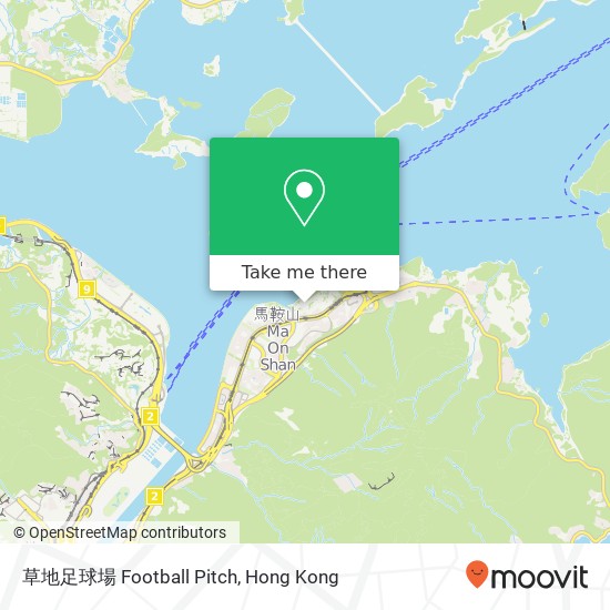 草地足球場 Football Pitch map