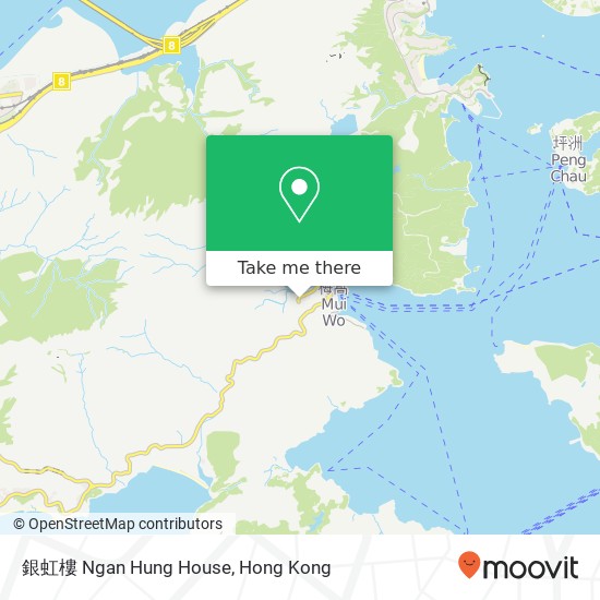 銀虹樓 Ngan Hung House map
