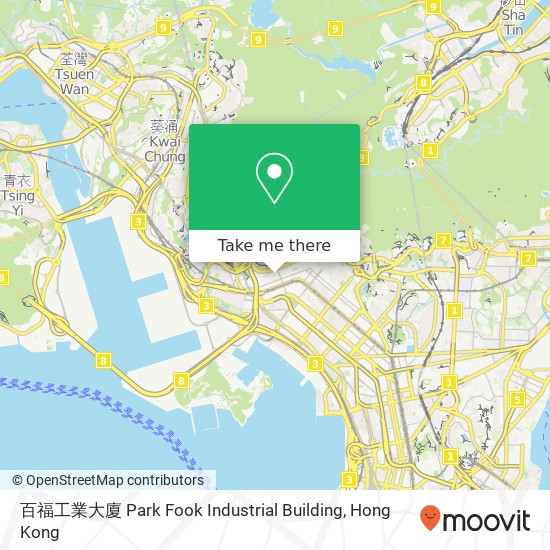 百福工業大廈 Park Fook Industrial Building map