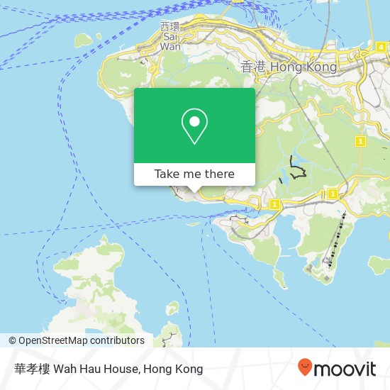 華孝樓 Wah Hau House map