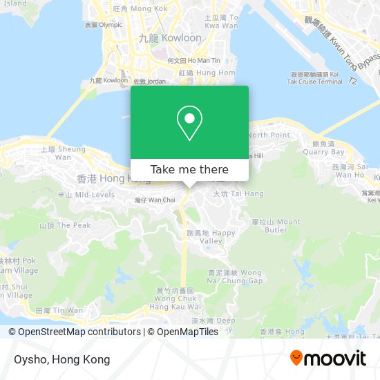 Oysho map