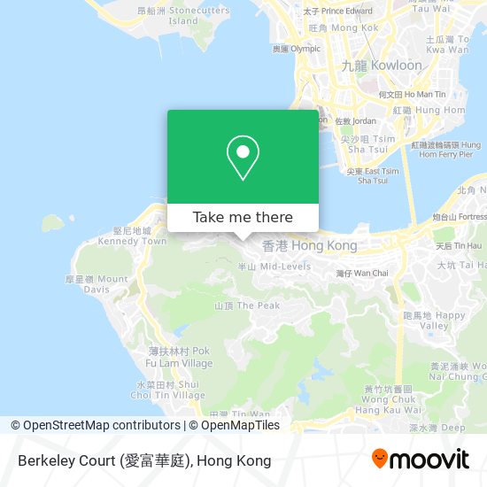 Berkeley Court (愛富華庭) map