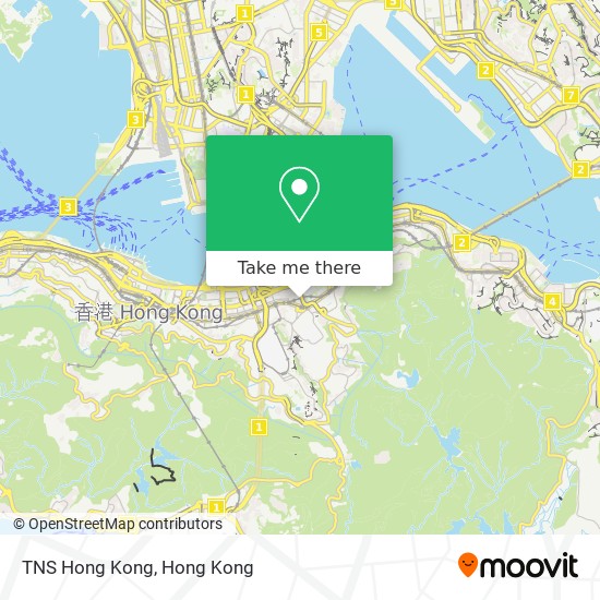 TNS Hong Kong map