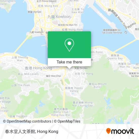 春水堂人文茶館地圖