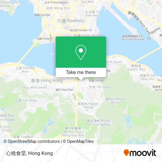 心燒食堂 map