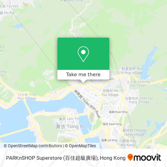 PARKnSHOP Superstore (百佳超級廣場) map