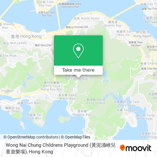 Wong Nai Chung Childrens Playground (黃泥涌峽兒童遊樂場) map