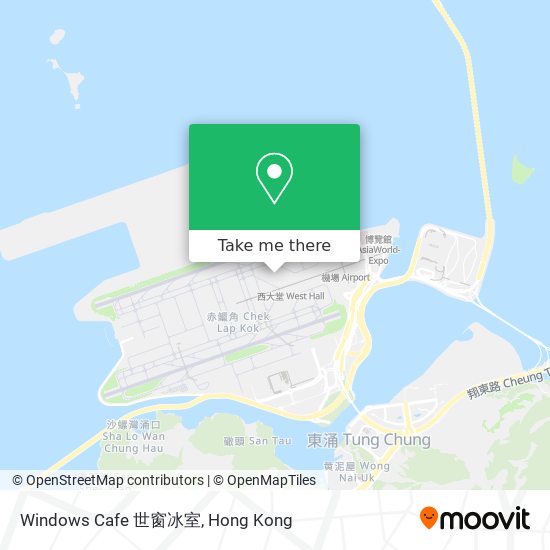 Windows Cafe 世窗冰室地圖