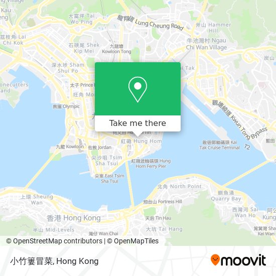 小竹簍冒菜 map