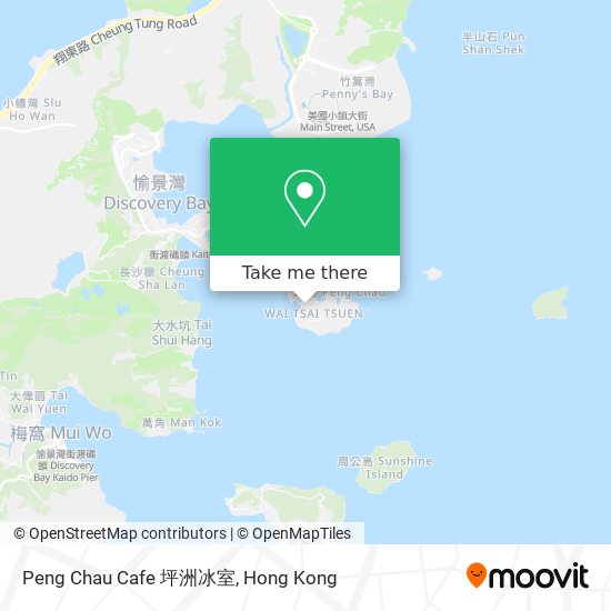 Peng Chau Cafe 坪洲冰室 map
