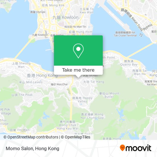 Momo Salon map