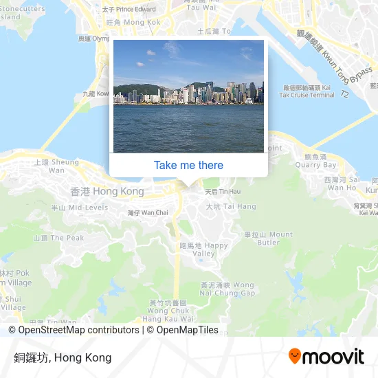 銅鑼坊地圖