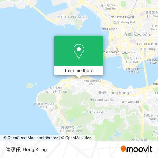 達濠仔 map