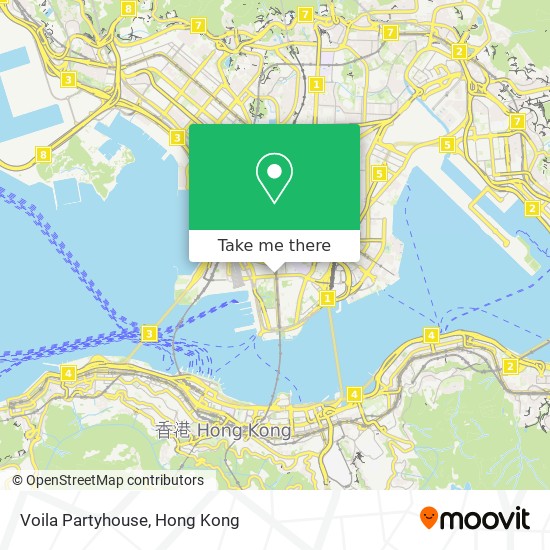 Voila Partyhouse map