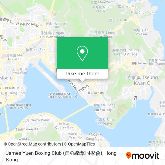 James Yuen Boxing Club (自強拳擊同學會) map