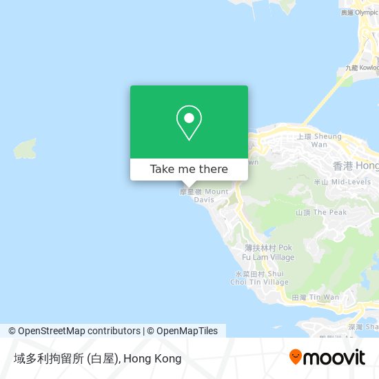 域多利拘留所 (白屋) map