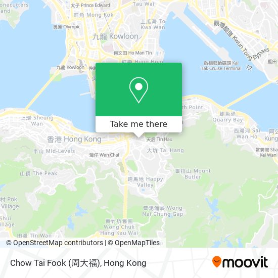 Chow Tai Fook (周大福) map