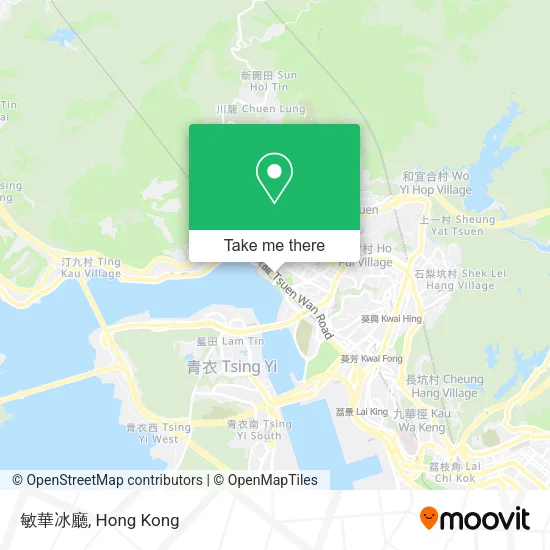 敏華冰廳 map