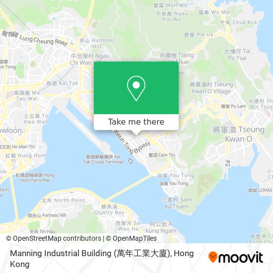 Manning Industrial Building (萬年工業大廈) map