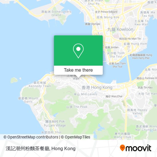 漢記潮州粉麵茶餐廳 map