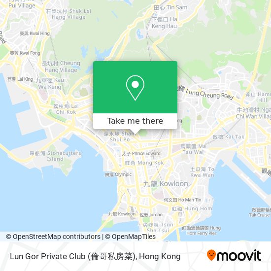 Lun Gor Private Club (倫哥私房菜) map