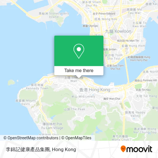 李錦記健康產品集團地圖
