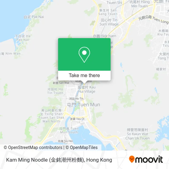 Kam Ming Noodle (金銘潮州粉麵) map
