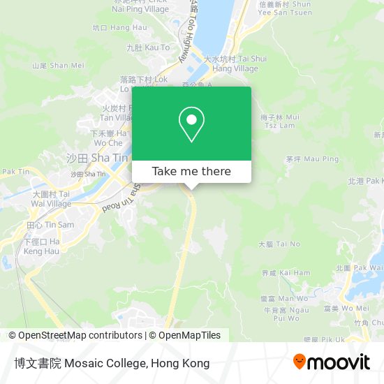 博文書院 Mosaic College地圖