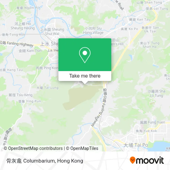 骨灰龕 Columbarium map