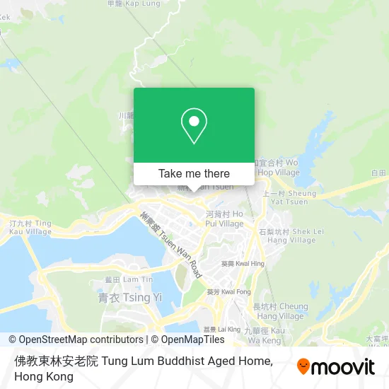 佛教東林安老院 Tung Lum Buddhist Aged Home map
