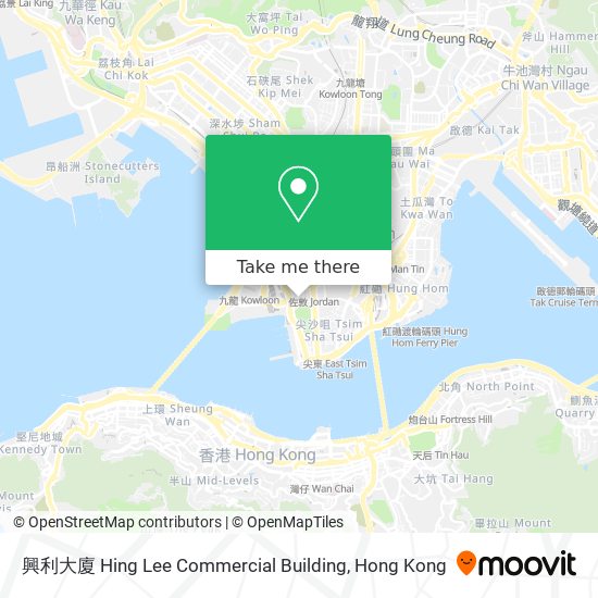 興利大廈 Hing Lee Commercial Building地圖