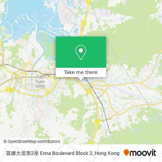 茵娜大道第2座 Enna Boulevard Block 2 map