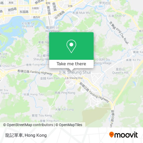 龍記單車 map