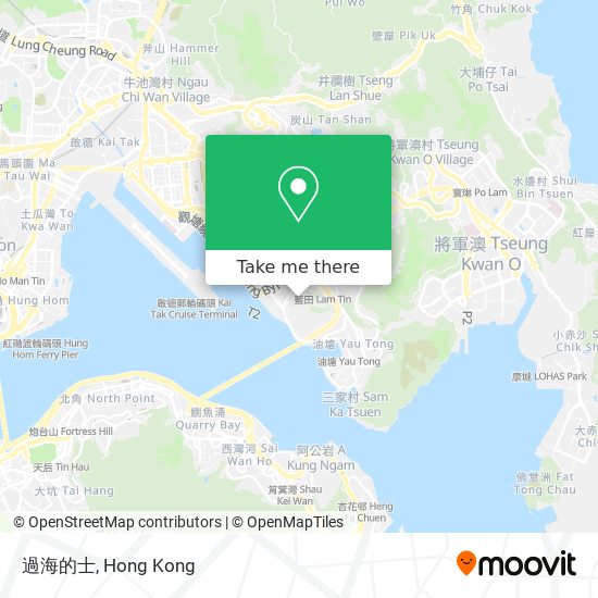 過海的士 map