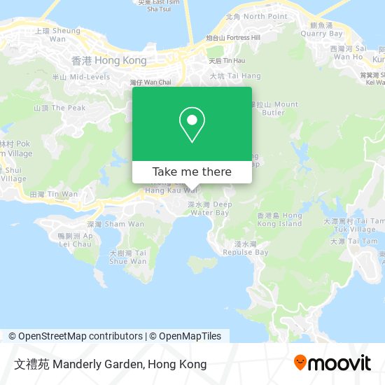 文禮苑 Manderly Garden map