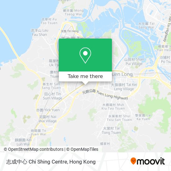 志成中心 Chi Shing Centre map