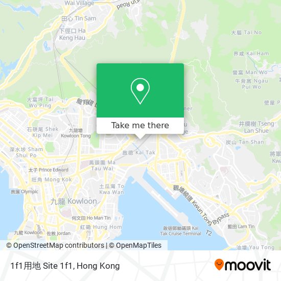 1f1用地 Site 1f1 map