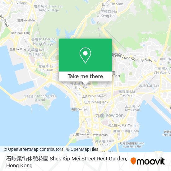 石峽尾街休憩花園 Shek Kip Mei Street Rest Garden map