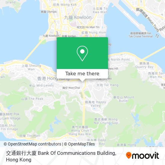 交通銀行大廈 Bank Of Communications Building map