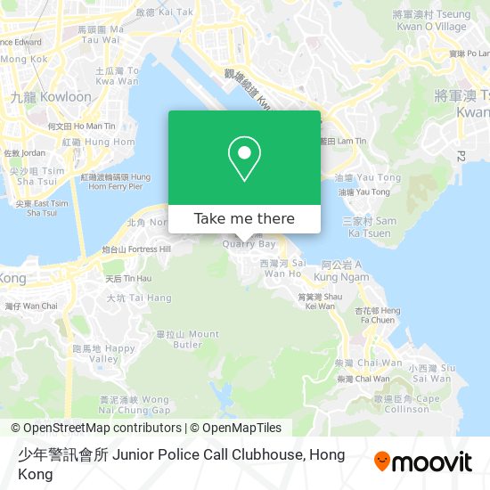 少年警訊會所 Junior Police Call Clubhouse地圖