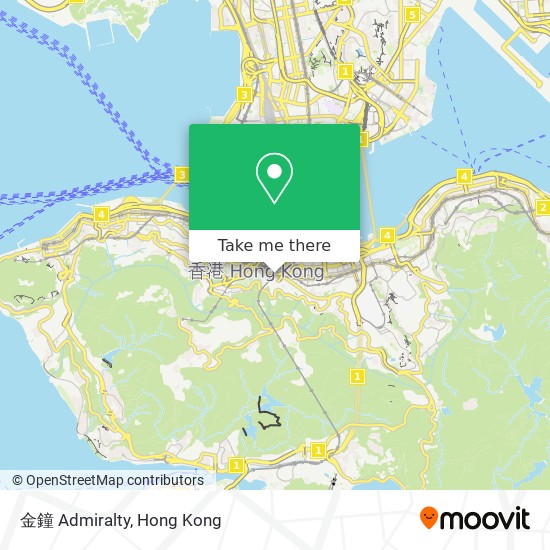 金鐘 Admiralty map