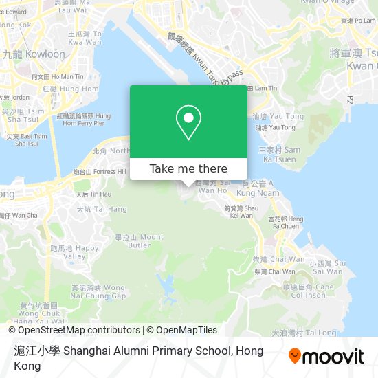 滬江小學 Shanghai Alumni Primary School map