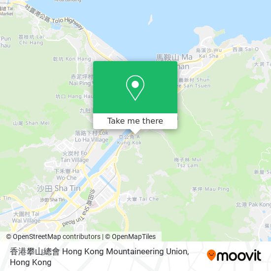 香港攀山總會 Hong Kong Mountaineering Union地圖