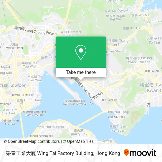 榮泰工業大廈 Wing Tai Factory Building地圖