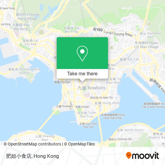 肥姐小食店 map