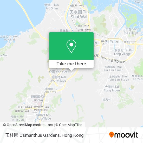 玉桂園 Osmanthus Gardens map