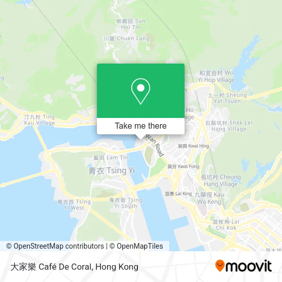 大家樂 Café De Coral地圖