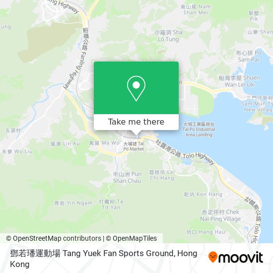 鄧若璠運動場 Tang Yuek Fan Sports Ground map