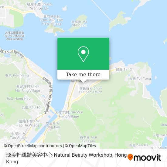 源美軒纖體美容中心 Natural Beauty Workshop map